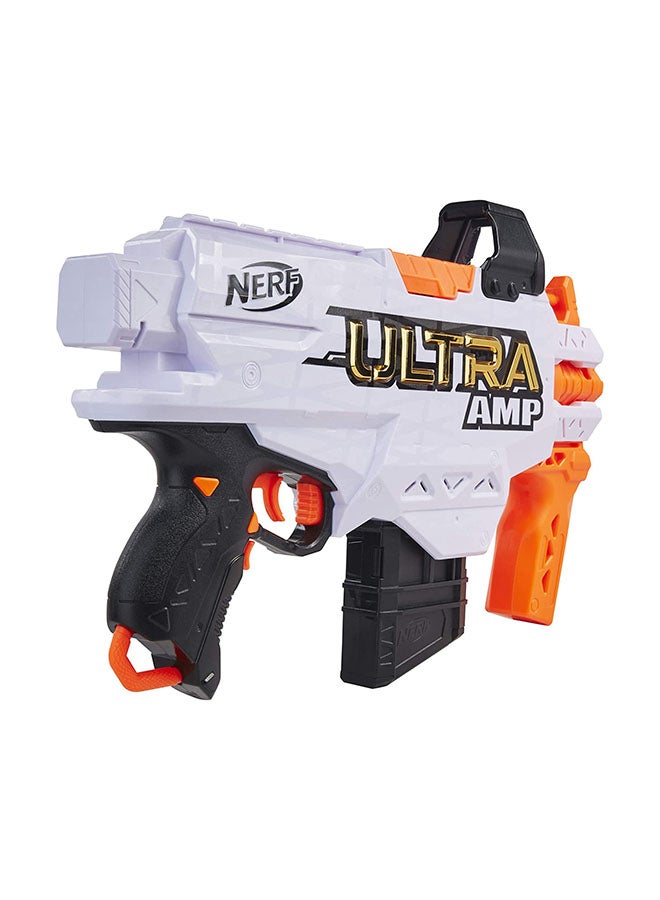 Ultra Amp Motorized Blaster, 6-Dart Clip, 6 Ultra Darts, Compatible Only Ultra Darts