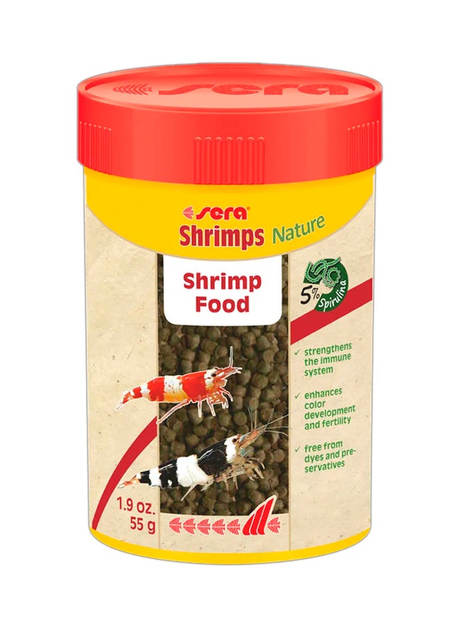 Sera Shrimps Nature Fish Food multicolour 55grams - Image 1