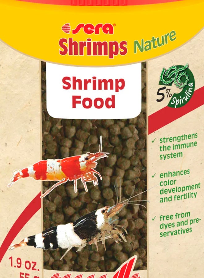 Sera Shrimps Nature Fish Food multicolour 55grams - Image 2