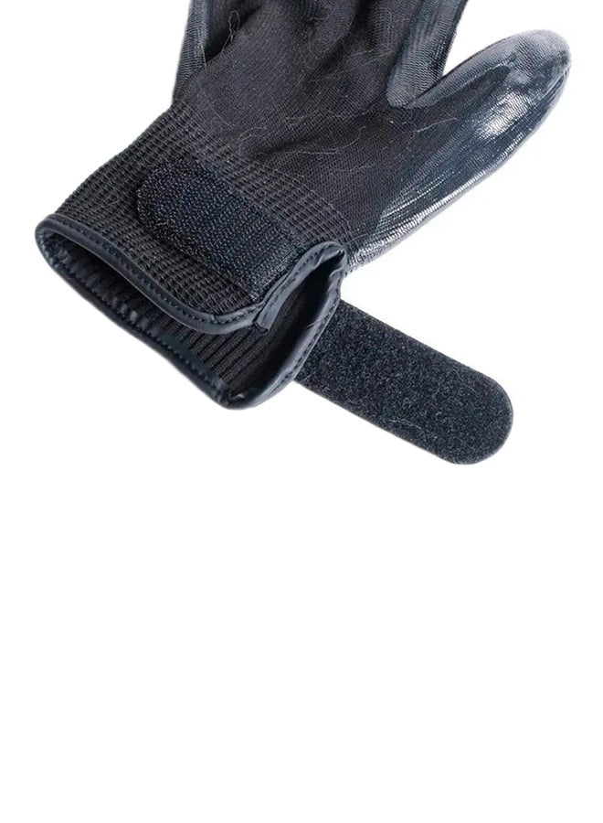 Generic Pet Magasin Grooming Gloves Black 9inch  - Image 3