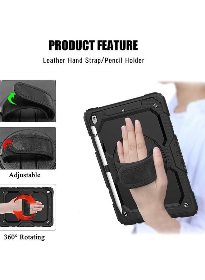 AMERTEER - Protective Case Cover For  Apple iPad 10.2-Inch Black - Image 1