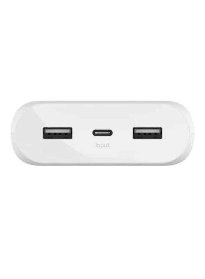 بيلكين BoostCharge USB C Powerbank - شاحن سريع 30 وات PD مع منافذ USB-C وUSB، شواحن لأجهزة Macbook Pro/iPad Pro 11/12.9 بوصة/ iPhone 15/14 أو أقدم، Google، Samsung، Huawei  - Image 2