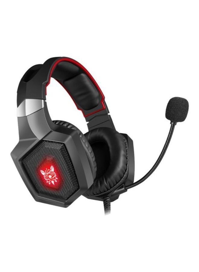 onikuma Gaming headphone ONIKUMA K8 Over-ear Headset with Microphone Volume Control Headphones RGB LED Lights -wired - Image 2
