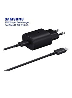 Samsung Super Fast Charger With USB Type-C to Type-C Cable Black  - Image 2