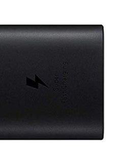 Samsung Super Fast Charger With USB Type-C to Type-C Cable Black  - Image 5
