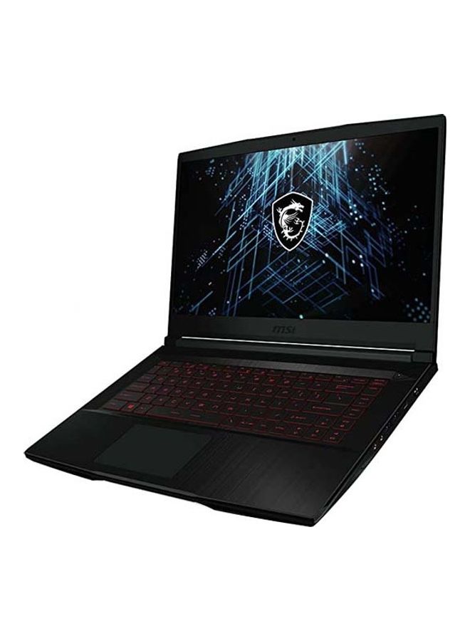 MSI - GF63 Thin 11UC Laptop With 15.6-Inch Display, Core i7-11800H Processor / 16GB RAM / 512GB SSD / 4GB NVIDIA GeForce RTX3050 Max-Q Graphics / W11 Home / English/Arabic Black - Image 1