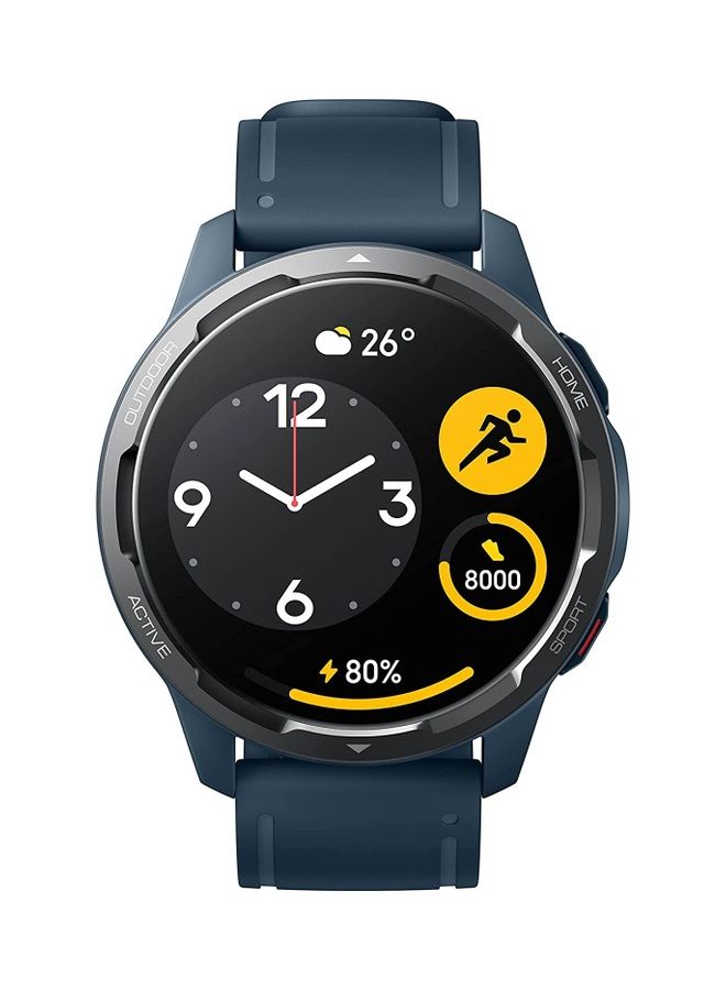 Xiaomi - S1 Active Smart Watch 1.43 Inch Touch Screen AMOLED Display, 117 Fitness Modes, 200+ Watch Faces Blue - Image 1