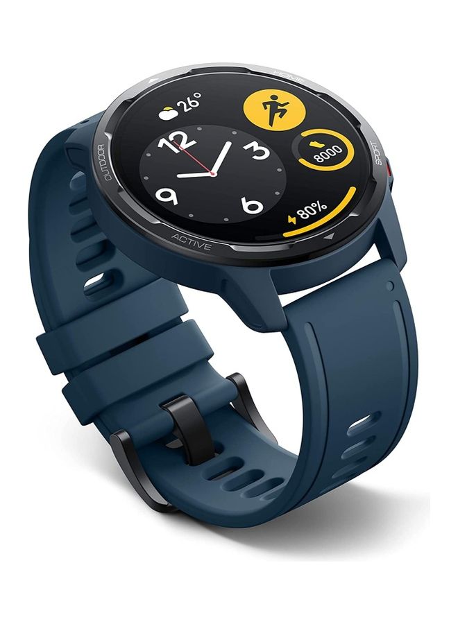 Xiaomi - S1 Active Smart Watch 1.43 Inch Touch Screen AMOLED Display, 117 Fitness Modes, 200+ Watch Faces Blue - Image 1