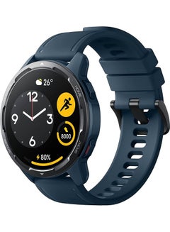 S1 Active Smart Watch 1.43 Inch Touch Screen AMOLED Display, 117 Fitness Modes, 200+ Watch Faces Blue