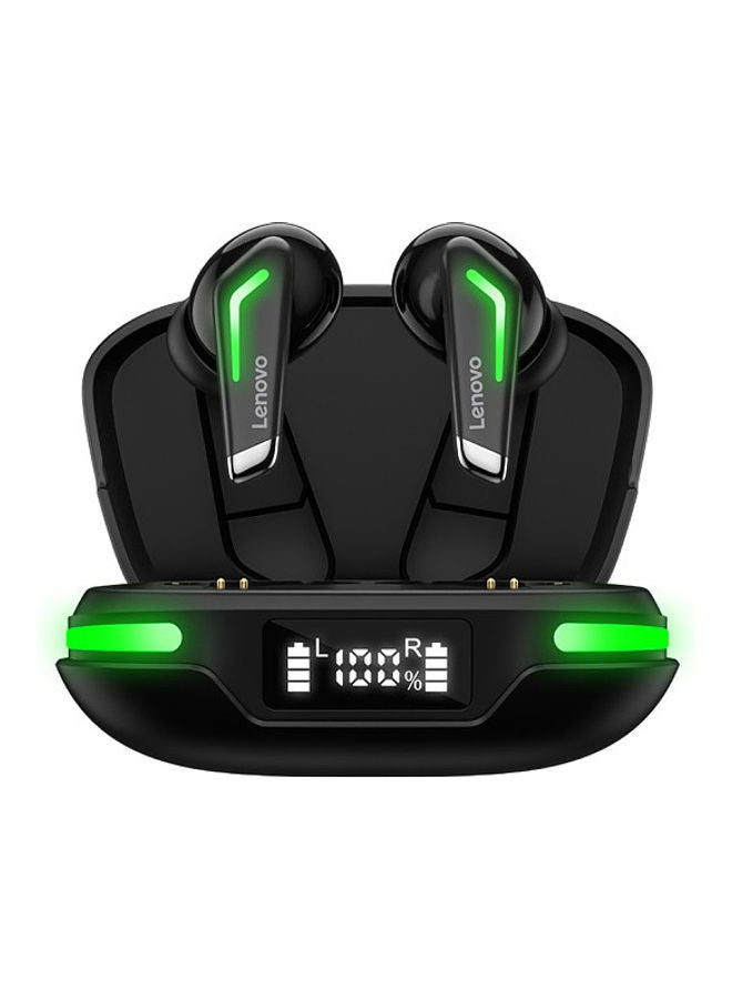 Lenovo GM3 True Wireless BT Gaming In-Ear Headphones With HiFi Sound Quality And Dual Mode LED Display Screen Black - Image 1