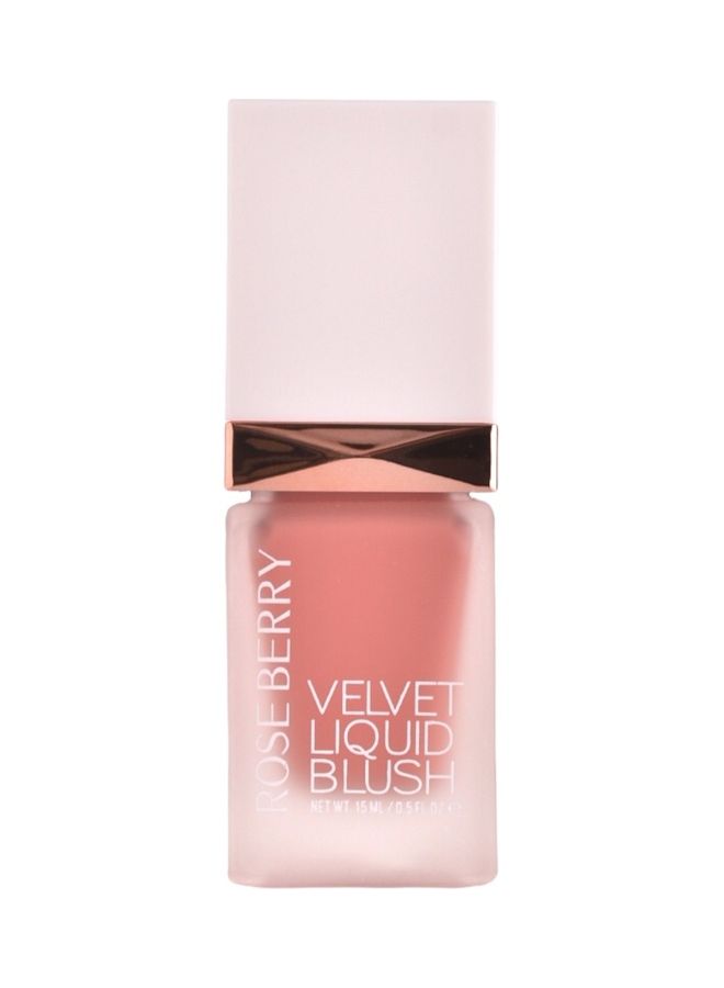 ROSE BERRY - Radiance For Cheeks Sweet Velvet Liquid Blush Beam - Image 1