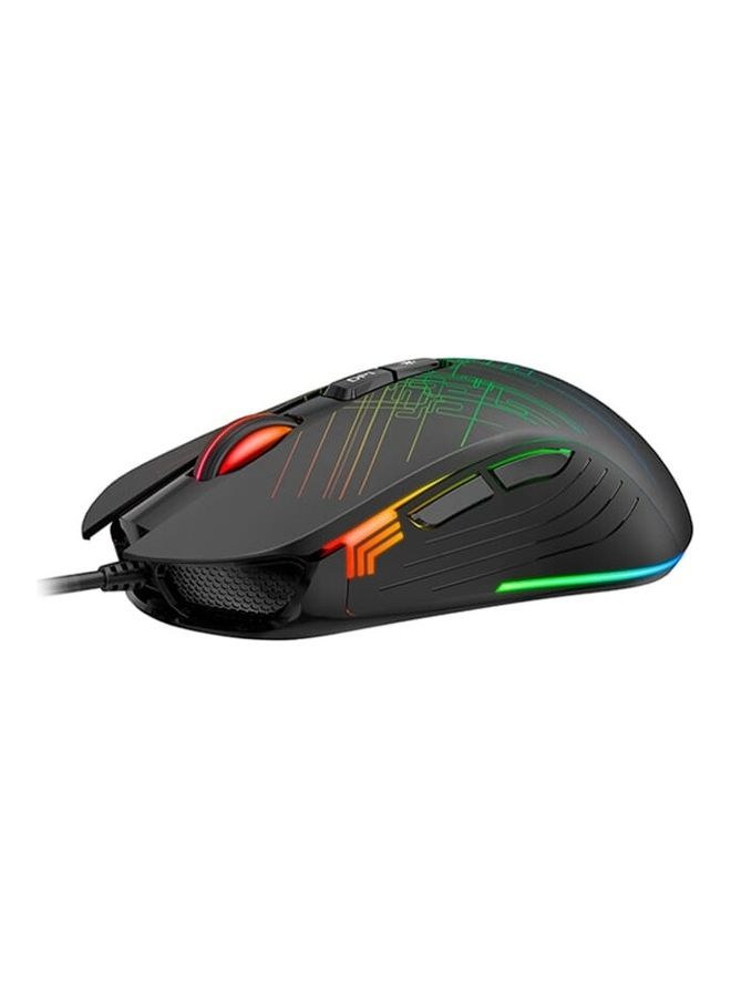 havit GAMENOTE MS1019 RGB Backlit Programmable Gaming Mouse - 7 Buttons, 4800 DPI  - Image 3