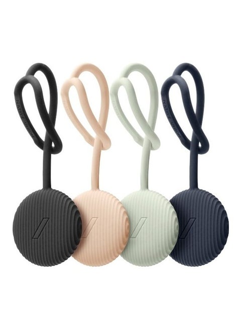 Curve AirTag Case Pack Of 4 Multicolour