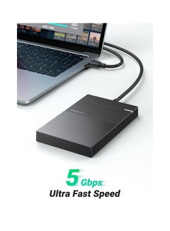 Ugreen Hard Drive Case Adapter USB 3.0 to SATA 5Gbps Hard Disk Case for 2.5 Inch HDD SSD 9.5mm 7mm External Hard Drive Enclosure WD Seagate Toshiba Samsung Kingston 6.0 TB  - Image 2