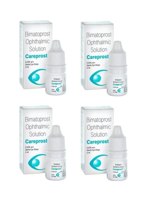 4-Piece Bimatoprost Ophthalmic Solution 4 x 3ml