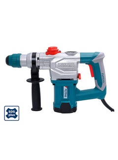 TOTAL Rotary Hammer 1050 Watt Teal/Silver/Black 28mm 