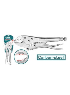 TOTAL Curved Jaw Lock Plier Heavy Duty Multicolour 
