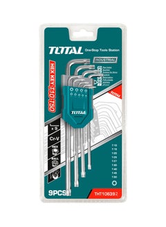 9 Pieces Torx Key Set T10 To T50 Multicolor