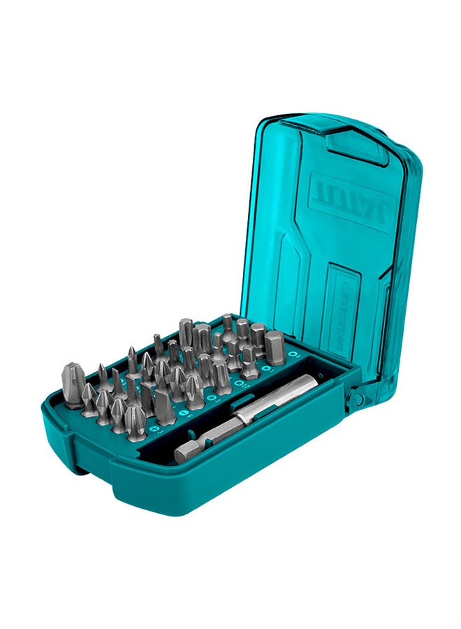 TOTAL 30Pcs Screwdriver Bits Set Multicolor 25mm 