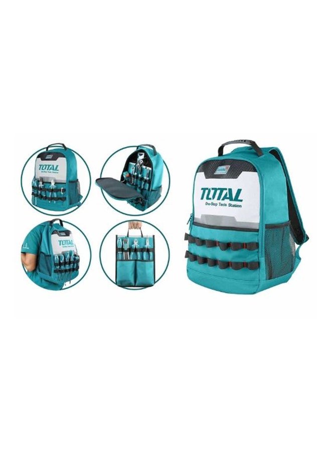 TOTAL Tools Backpack Canvas Multicolor 43cm 