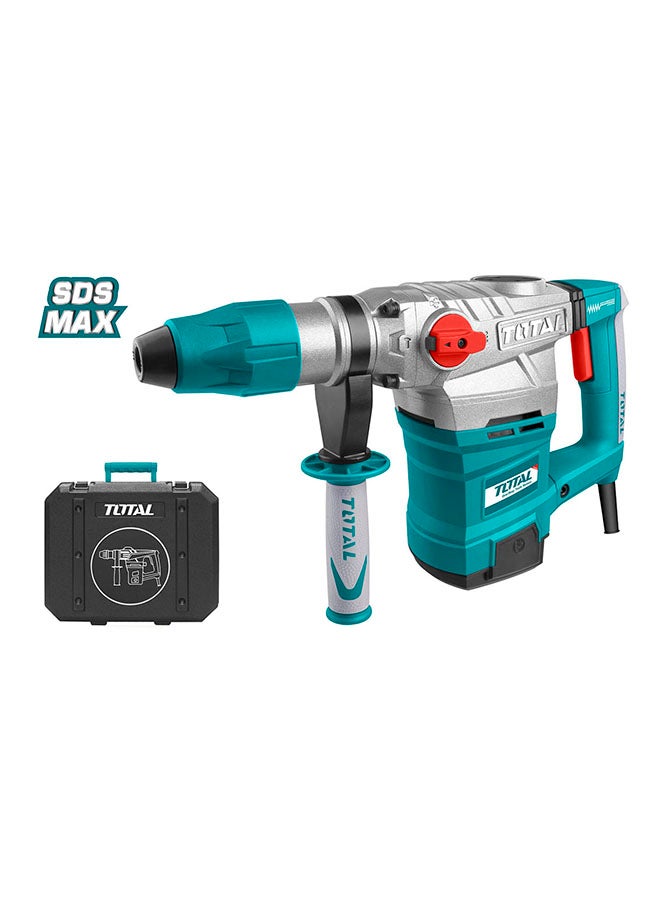 توتال مطرقة دوارة (Sds-Max) 1600 وات أزرق مخضر / رمادي 38 ملم أزرق مخضر/ رمادي 38مم 