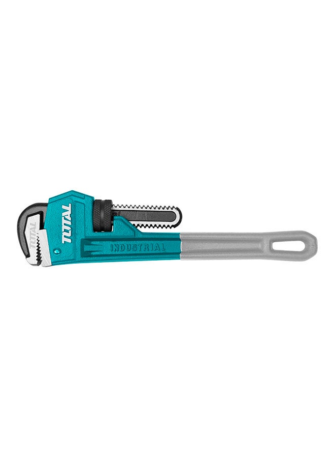 TOTAL Pipe Wrench Teal / Grey 14inch