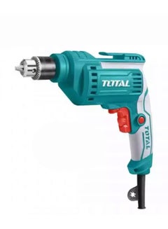 TOTAL Electric Drill 500 Watt Bi-Directional (Left And Right) Teal / Grey 10mm 