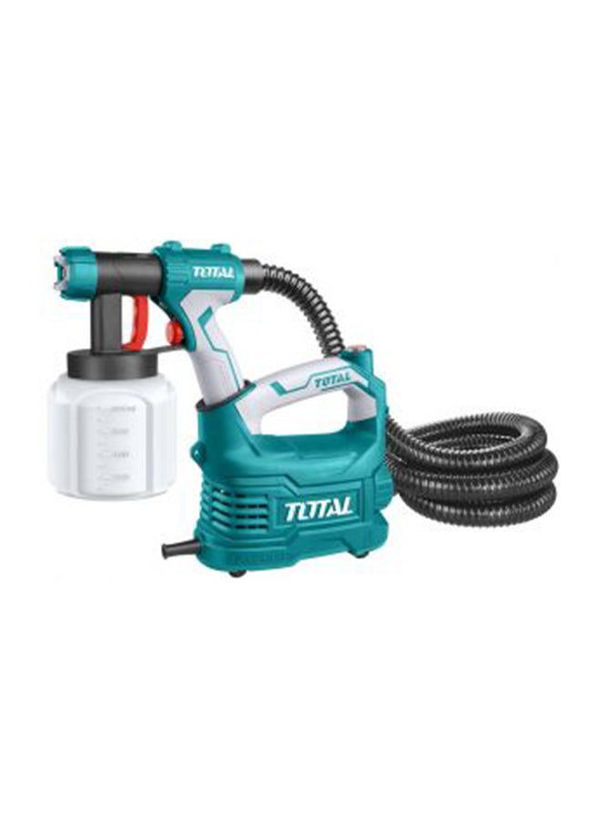 TOTAL - Hvlp Spray Gun 550 Watts Teal / Grey - Image 1