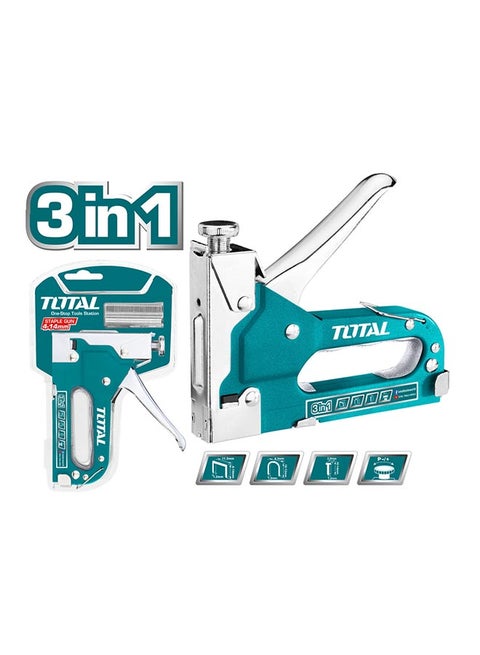 3 In 1 Staple Gun Teal / Grey