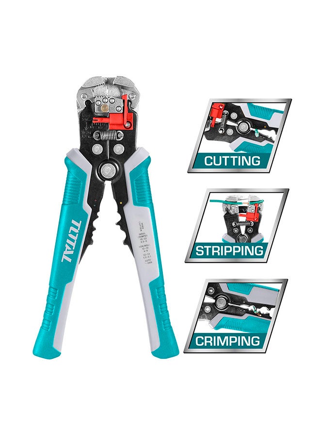 TOTAL - Automatic Wire Stripper 1*3 Teal / Grey - Image 1