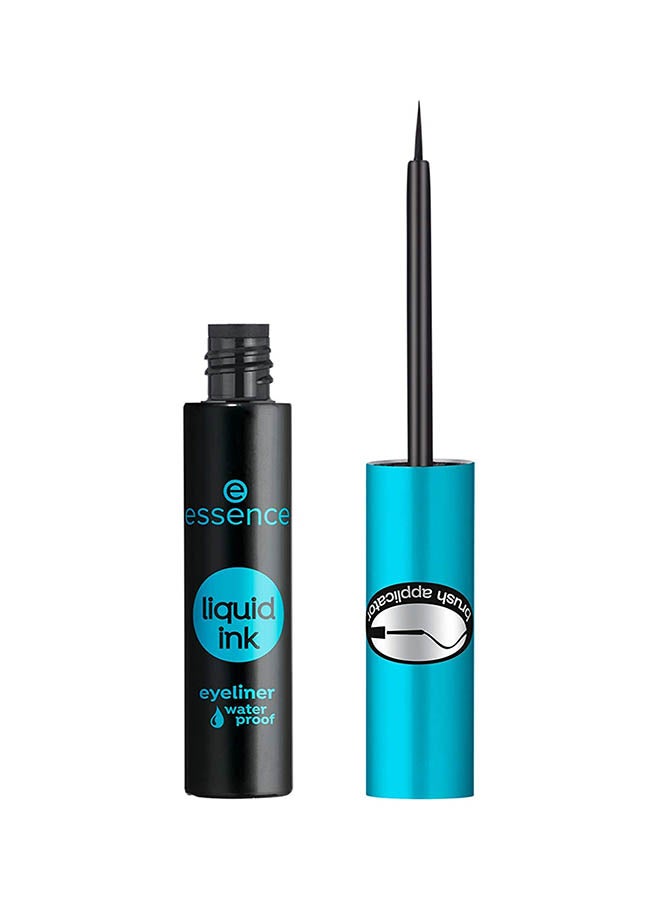 Essence - Liquid Ink Eye Liner Water Proof No. 1 Black - Image 1