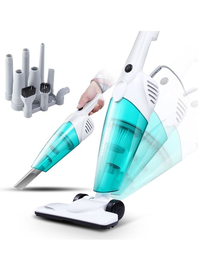 ديرما - مكنسة كهربائية 2 في 1 محمولة باليد 600 W DX118C أزرق - Image 1