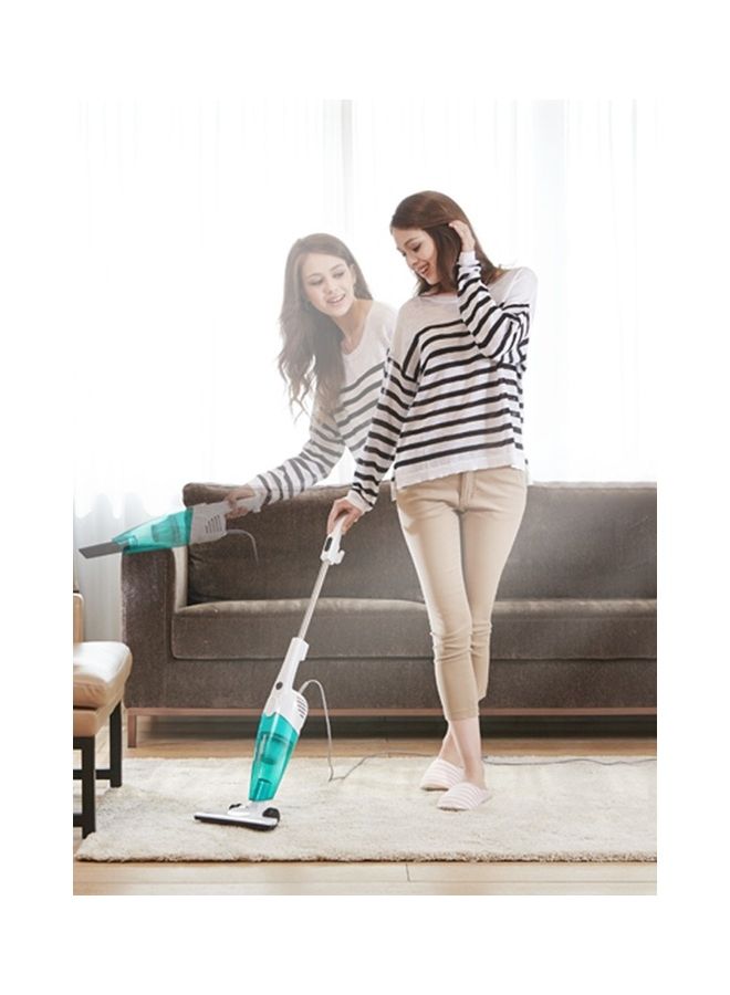 ديرما - مكنسة كهربائية 2 في 1 محمولة باليد 600 W DX118C أزرق - Image 1