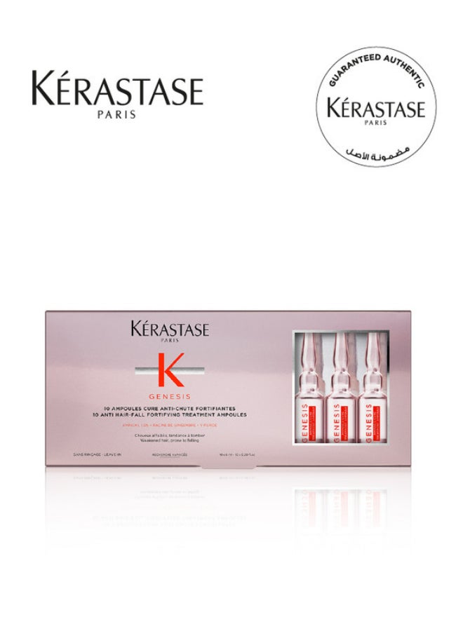 KERASTASE - Genesis Anti Hair-Fall Ampoule Treatment 10*6ml - Image 1