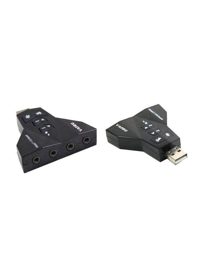 Pci-E 1X To 16X Powered Riser Adapter Card Usb Black