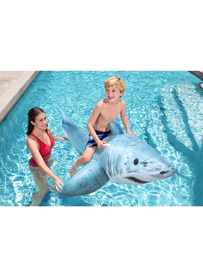Inflatable Shark Pool Float 183x102cm