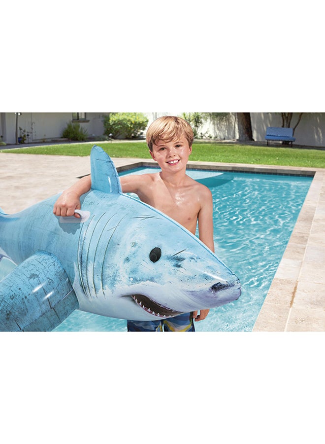 Inflatable Shark Pool Float 183x102cm