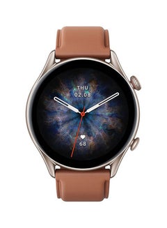 Amazfit GTR 3 Pro Smart Watch And Free Scale With Alexa GPS WiFi Brown  - Image 2