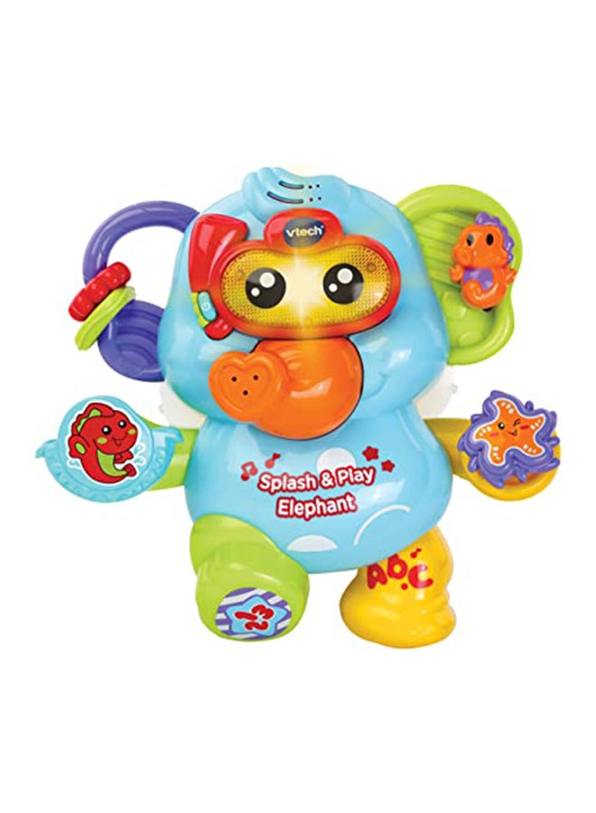 vtech Splash & Play Elephant for 12-36 Months - VT80-515303 9.5x25x25cm  - Image 1
