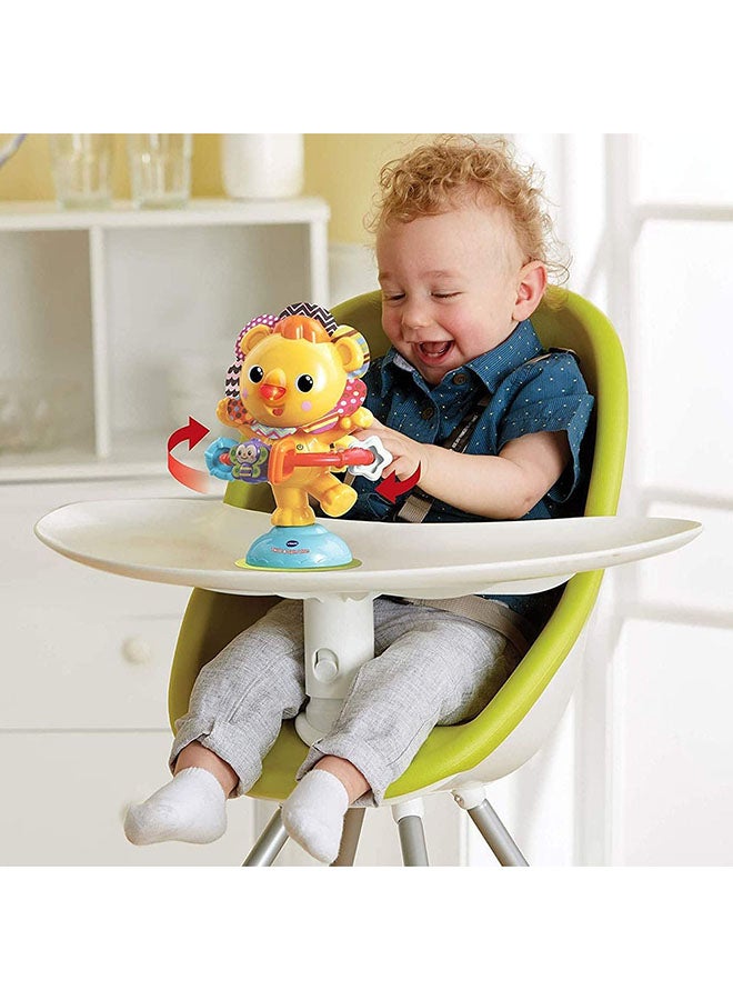 vtech Twist & Spin Lion for 6-24 Months - VT80-528003 21.6x17.5x13.3cm  - Image 4
