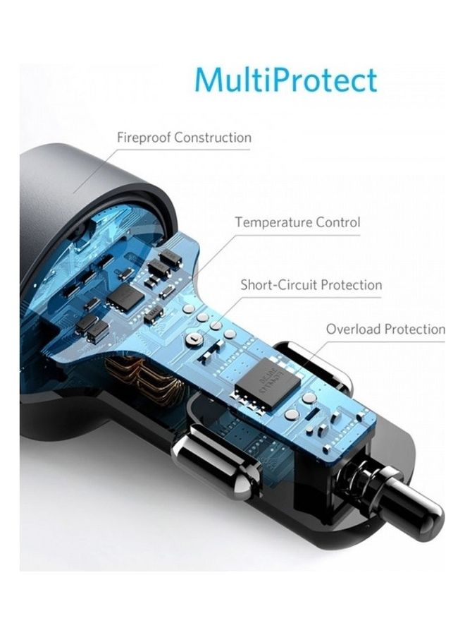 Anker Power DriveCar Charger Black  - Image 2