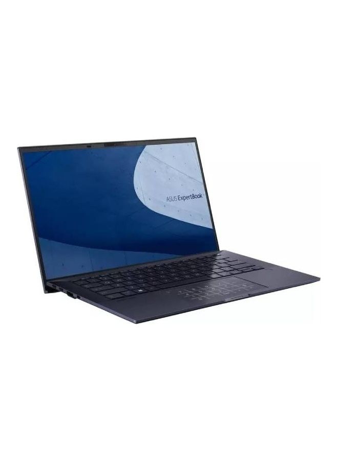 أسوس لابتوب إكسبيرت بوك B9400CEA-KC0261R بشاشة فل اتش دي مقاس 14 بوصة ومعالج كور i7 وذاكرة رام سعة 16 جيجابايت ومحرك أقراص SSD سعة 1 تيرابايت ونظام تشغيل ويندوز 10 برو وبطاقة رسومات إنتل آيريس XE الإنجليزية/العربية أسود - Image 2