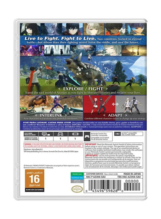 Nintendo - Xenoblade Chronicles 3 - Nintendo Switch - Image 1