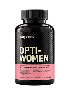 Optimum Nutrition Opti-Women Dietary Supplement - Unflavored - 120 Capsules  - Image 1