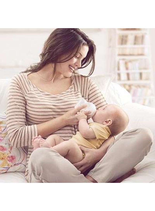 شيكو حلمة زجاجة إرضاع ستيب أب بملمس طبيعي لعمر شهرين فما فوف مقاس متوسط من قطعة واحدة  - Image 2