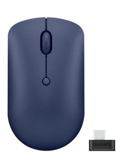 لينوفو ماوس 540 لاسلكي صغير بمنفذ USB Type C مع بطارية لون أزرق  - Image 1