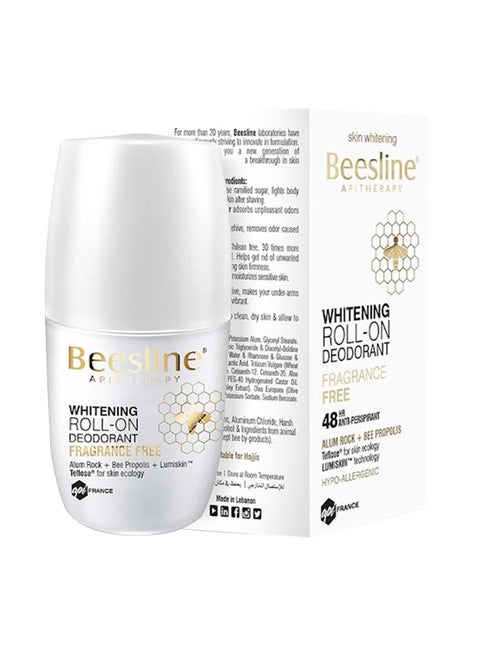 Roll On Skin Whitening Deodorant Fragrance Free 50ml