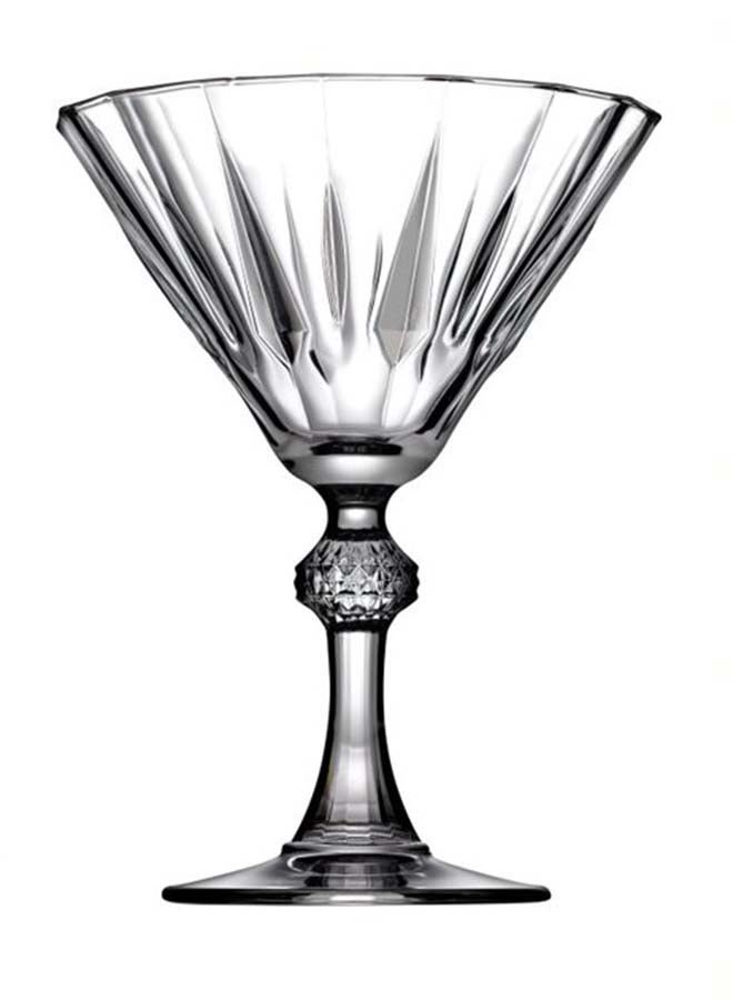 Pasabahce 6-Piece Diamond Stemware Glass Set Clear 6x238ml  - Image 1