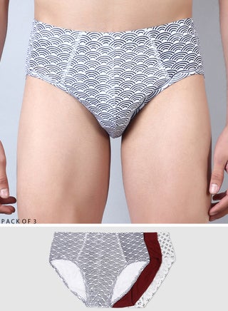 Grey/Red/White