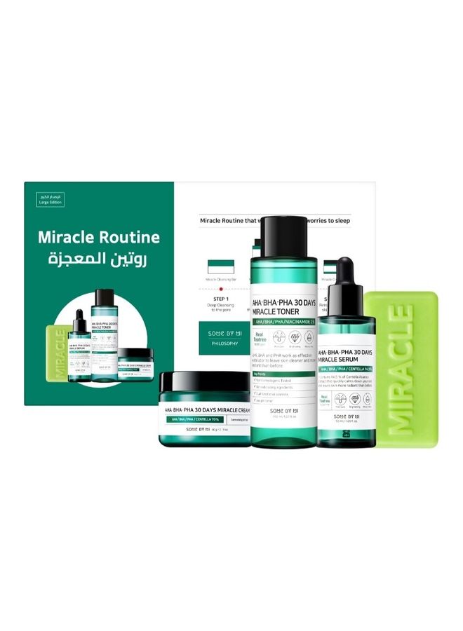 Miracle Routine Kit large edition 366ml Clear 